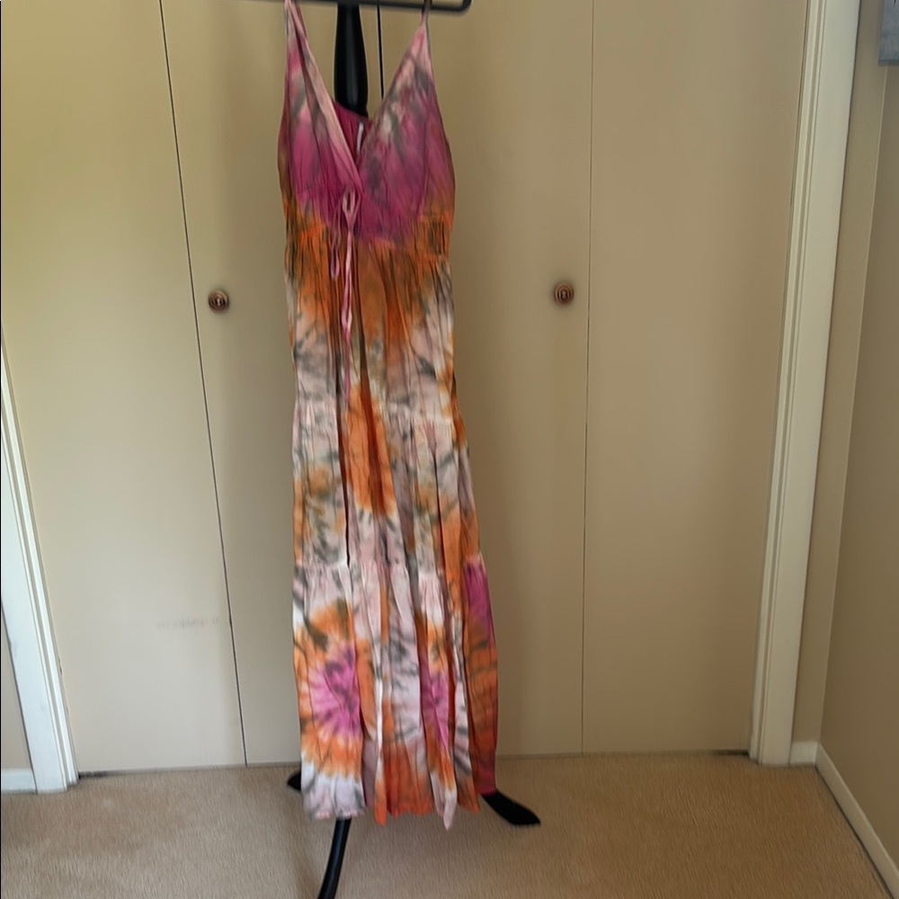 Young Fabulous & Broke Pink and Orange Dress